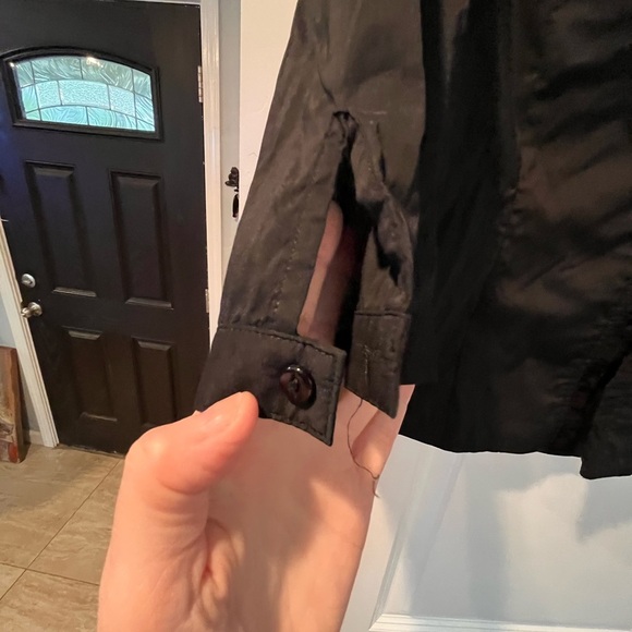 ~Wanko~ Black Button-Up Shirt - Picture 5 of 8